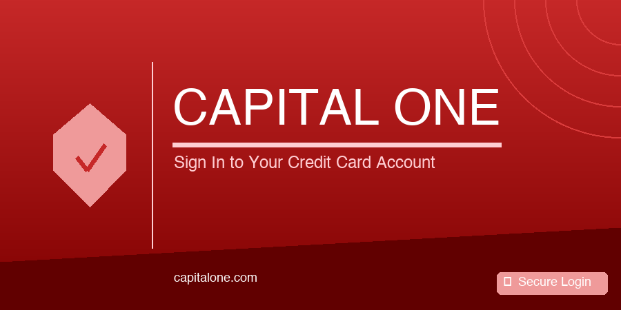 Capital one credit card login